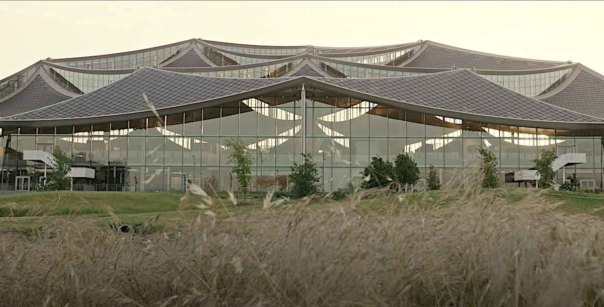 Google North Bayshore HQ Building Exterior